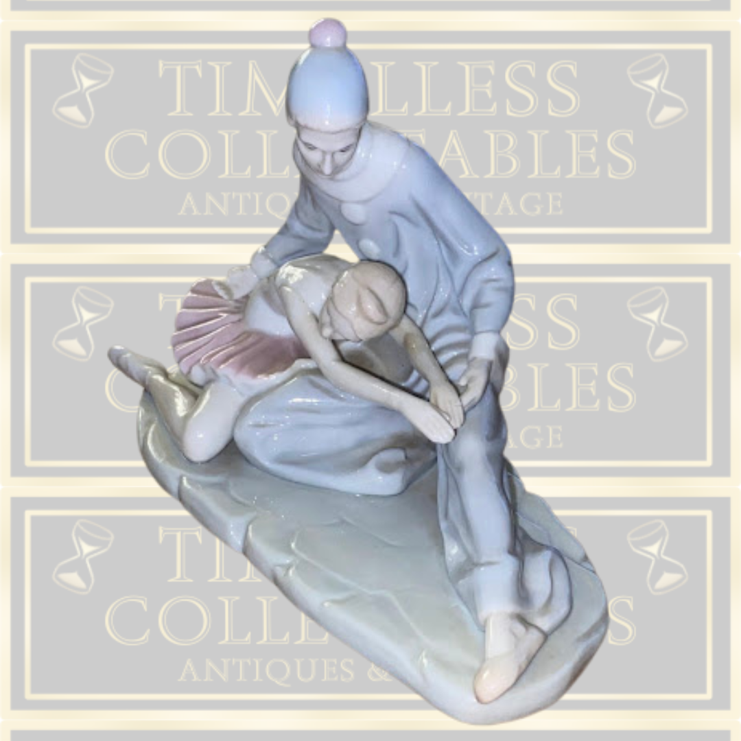 Vintage Paul Sebastian The Ballet Duet Closing Scene Signed Porcelain Figurine