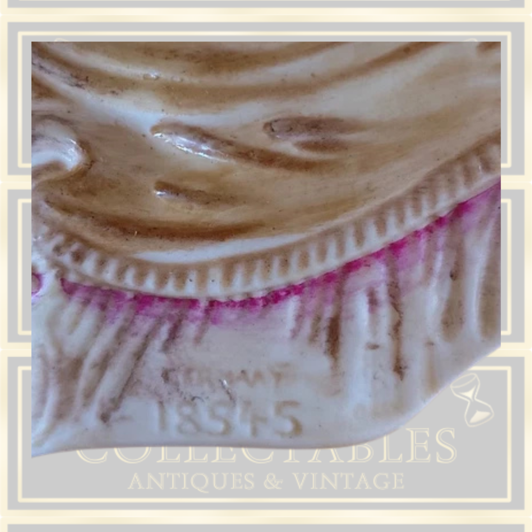 Antique Porcelain German Figurines Dandy And His Lady