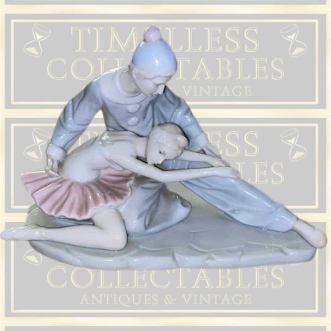 Vintage Paul Sebastian The Ballet Duet Closing Scene Signed Porcelain Figurine
