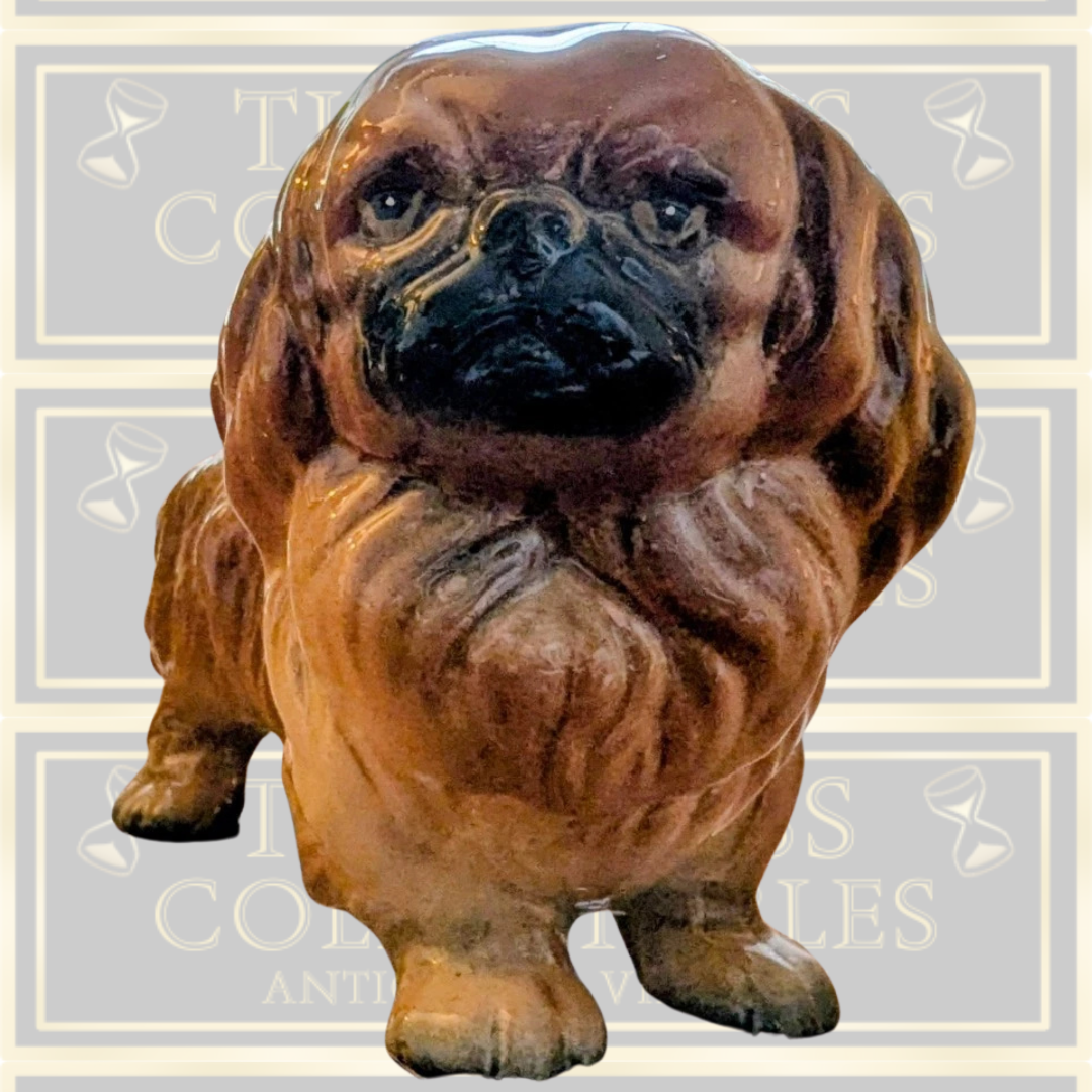 Vintage Sylvac Ceramic Dog Tibetan Spaniel