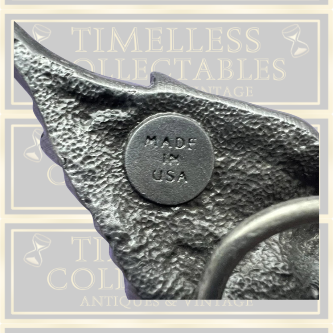 Vintage Pegasus Brass Belt Buckle