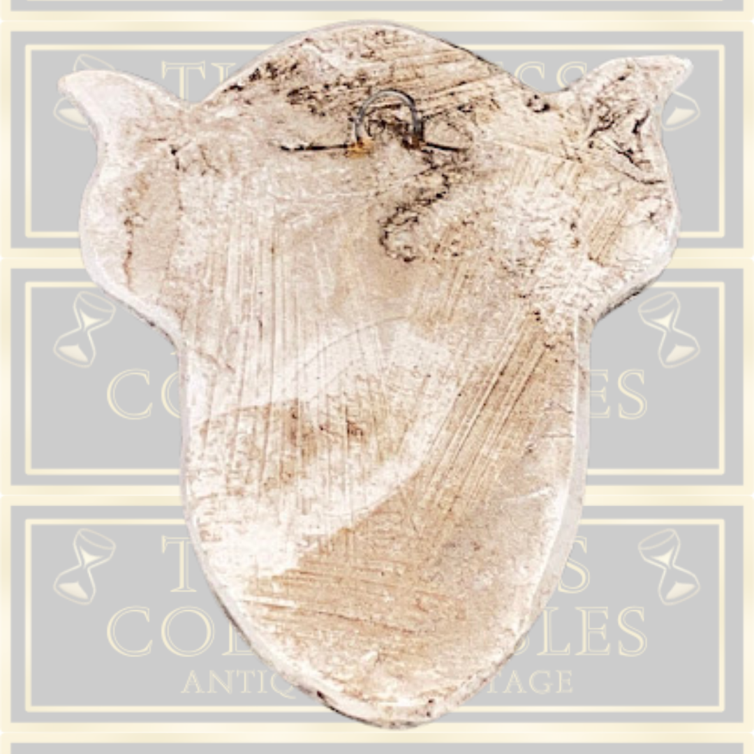 Vintage Big Ears Oxford Grotesque Gargoyle Gothic Face Wall Plaque