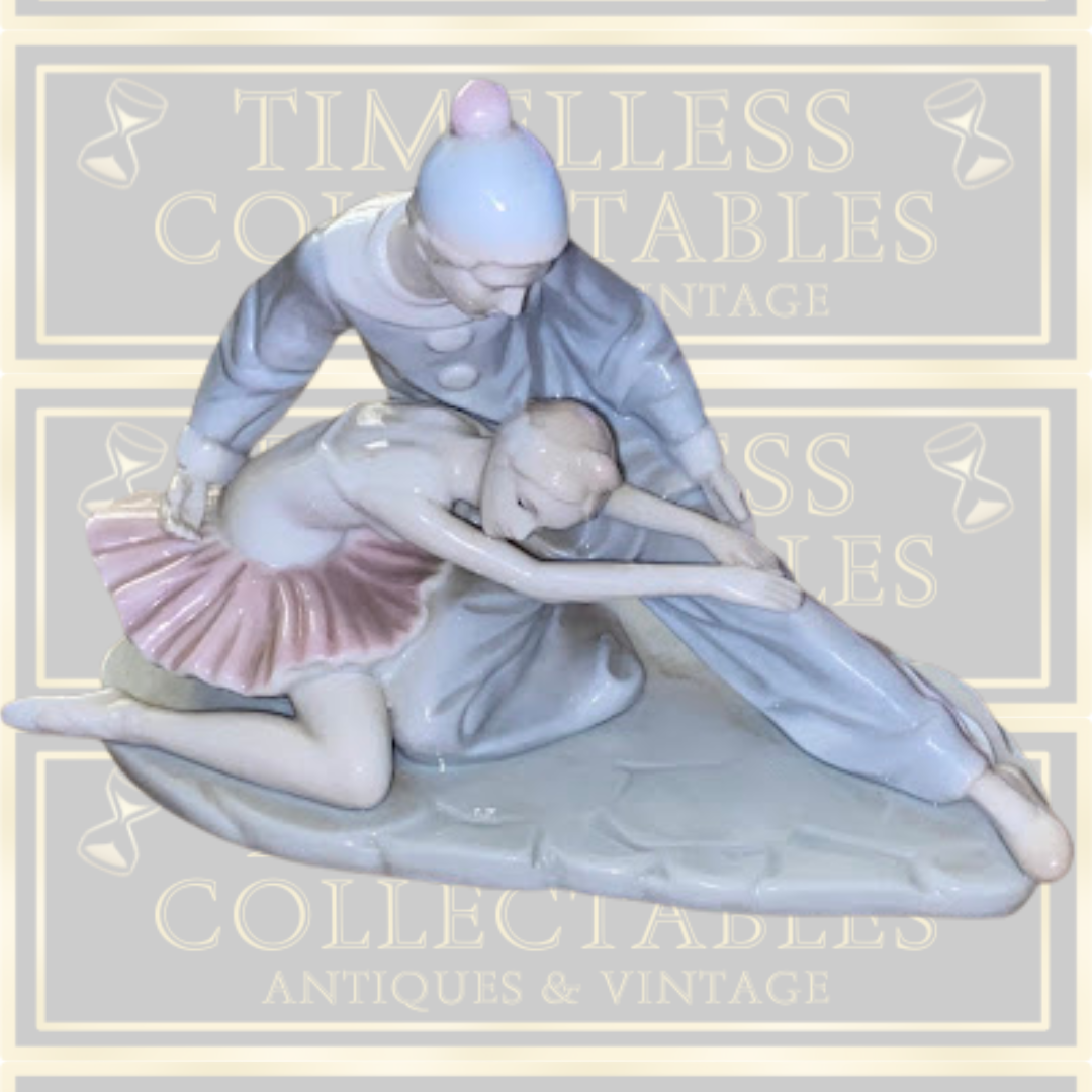 Vintage Paul Sebastian The Ballet Duet Closing Scene Signed Porcelain Figurine