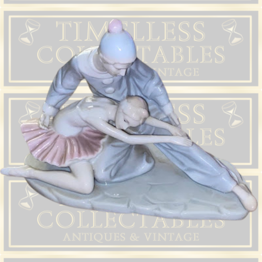 Vintage Paul Sebastian The Ballet Duet Closing Scene Signed Porcelain Figurine