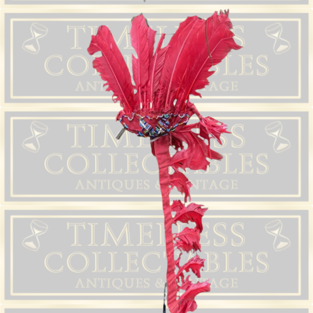 Antique American 1920s f.A.O Schwarz Children’s Dressing Native American Playset