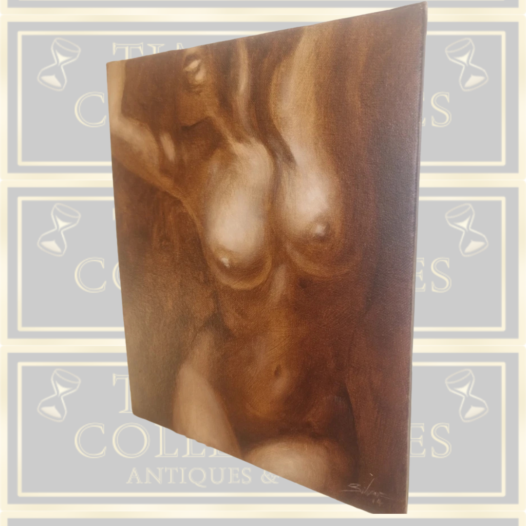 Vintage Beautiful Nude Painting