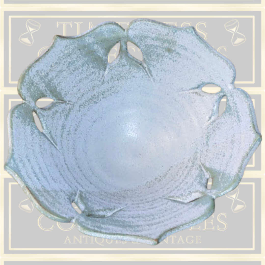 Vintage Handmade Studio Dish/Bowl By Artist Ruth Bradbury