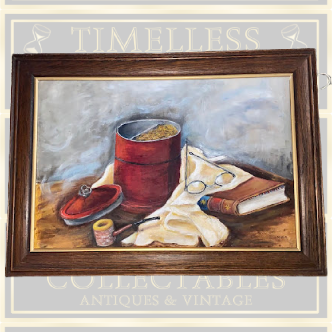 Antique Still Life Painting Titles Pipe Dreams