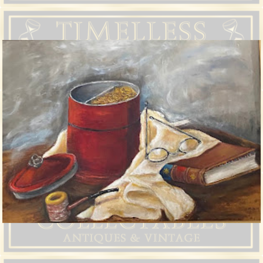 Antique Still Life Painting Titles Pipe Dreams