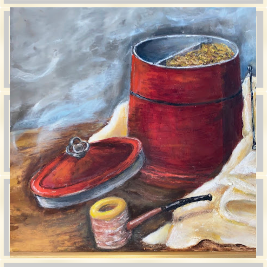 Antique Still Life Painting Titles Pipe Dreams