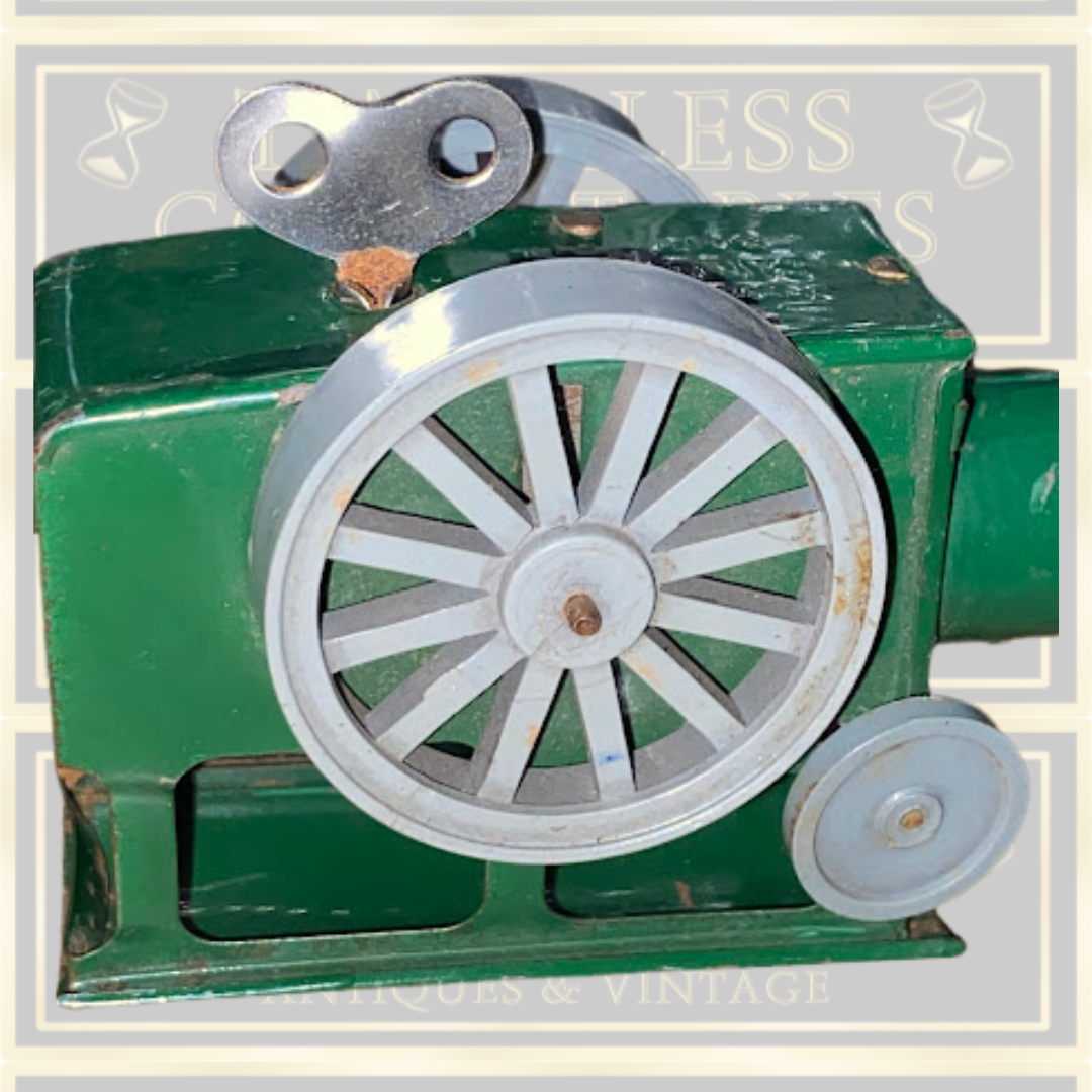 Vintage Tin Minic Wind Up Steam Roller