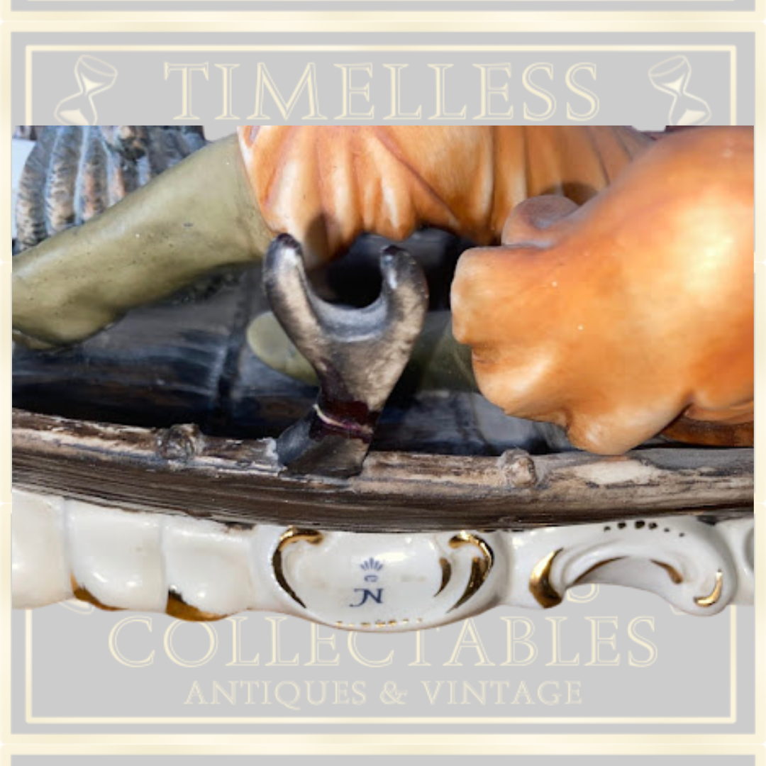 Vintage Limited Edition Capodimonte The Fisherman