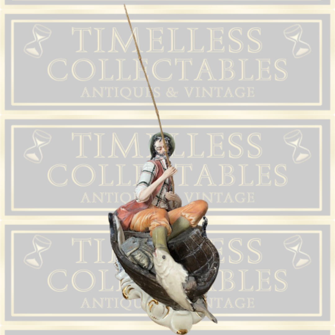 Vintage Limited Edition Capodimonte The Fisherman