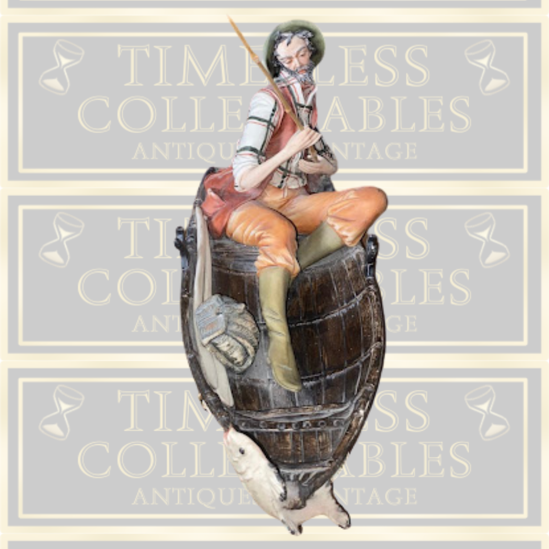 Vintage Limited Edition Capodimonte The Fisherman