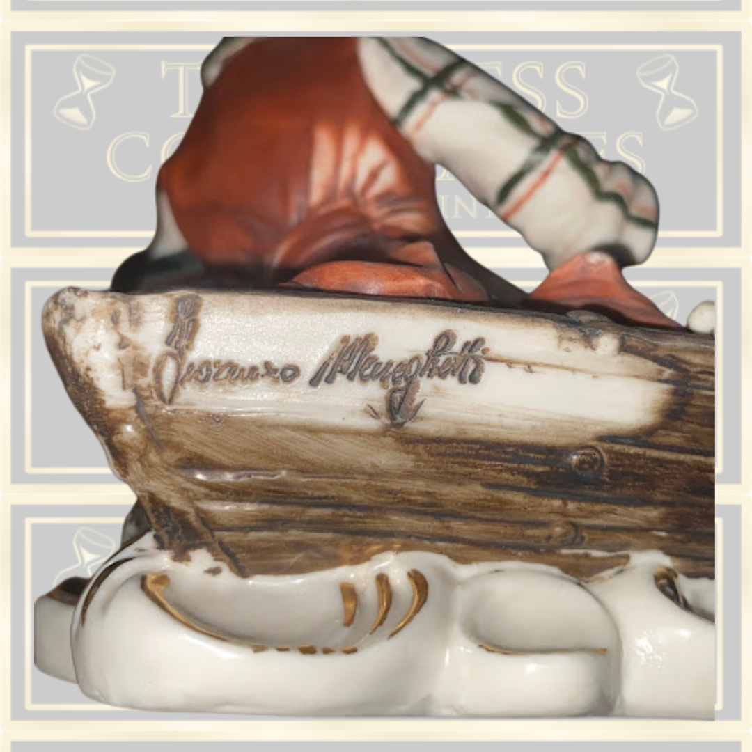 Vintage Limited Edition Capodimonte The Fisherman