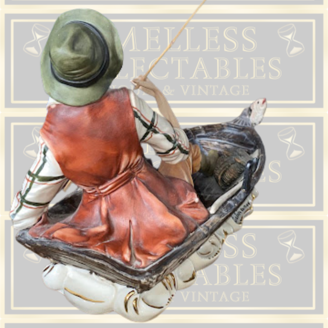 Vintage Limited Edition Capodimonte The Fisherman