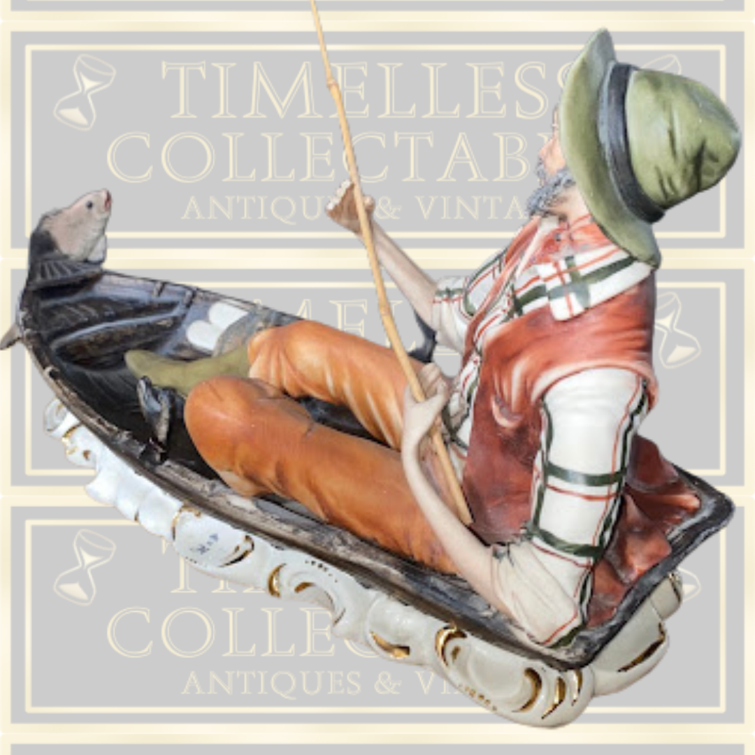 Vintage Limited Edition Capodimonte The Fisherman