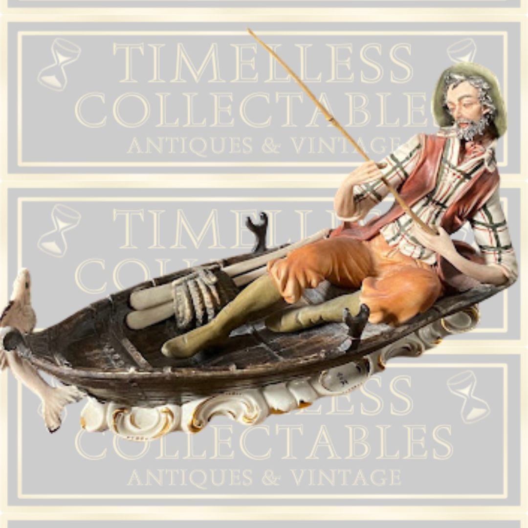 Vintage Limited Edition Capodimonte The Fisherman
