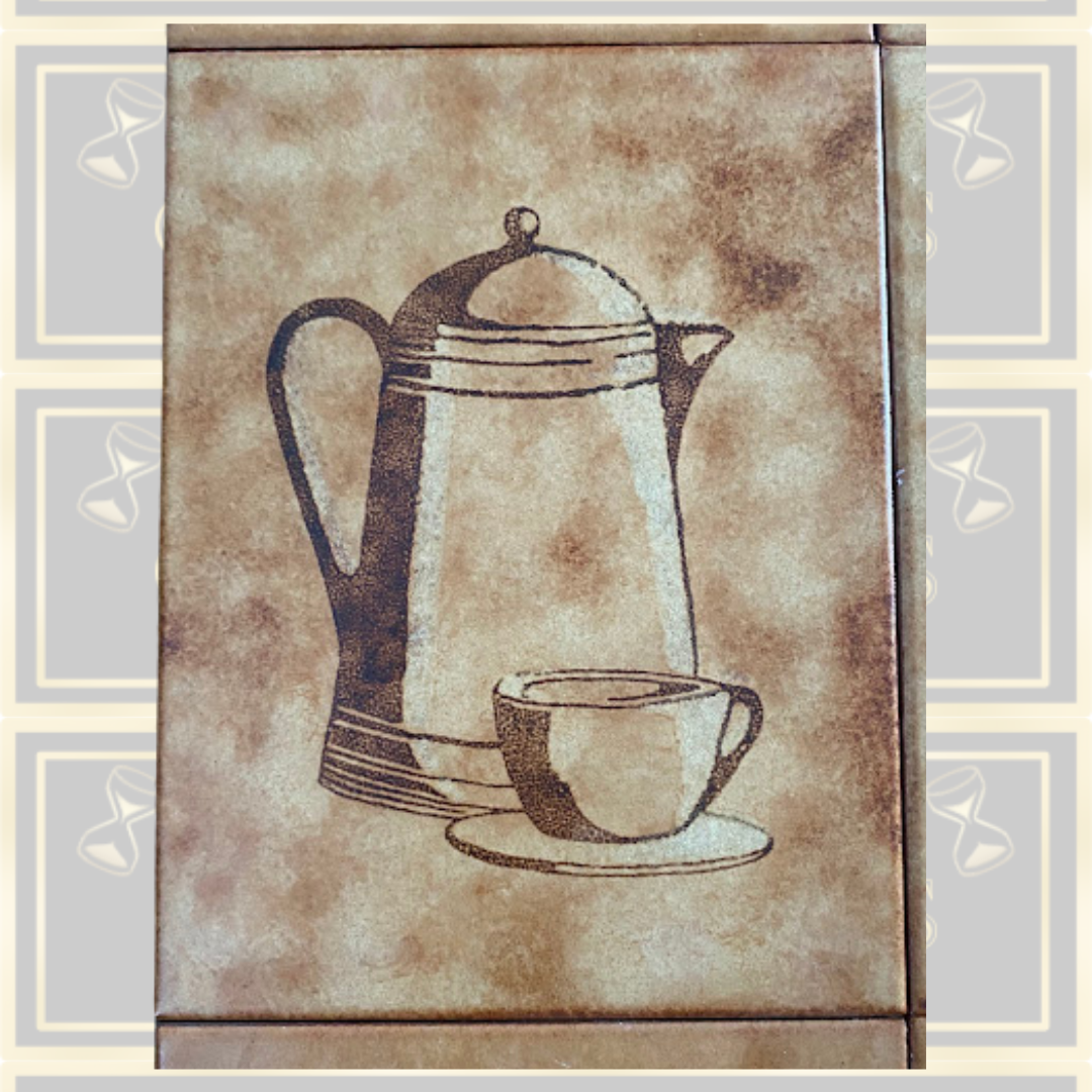 Vintage Italian kitchen Drinks Wall Tiles