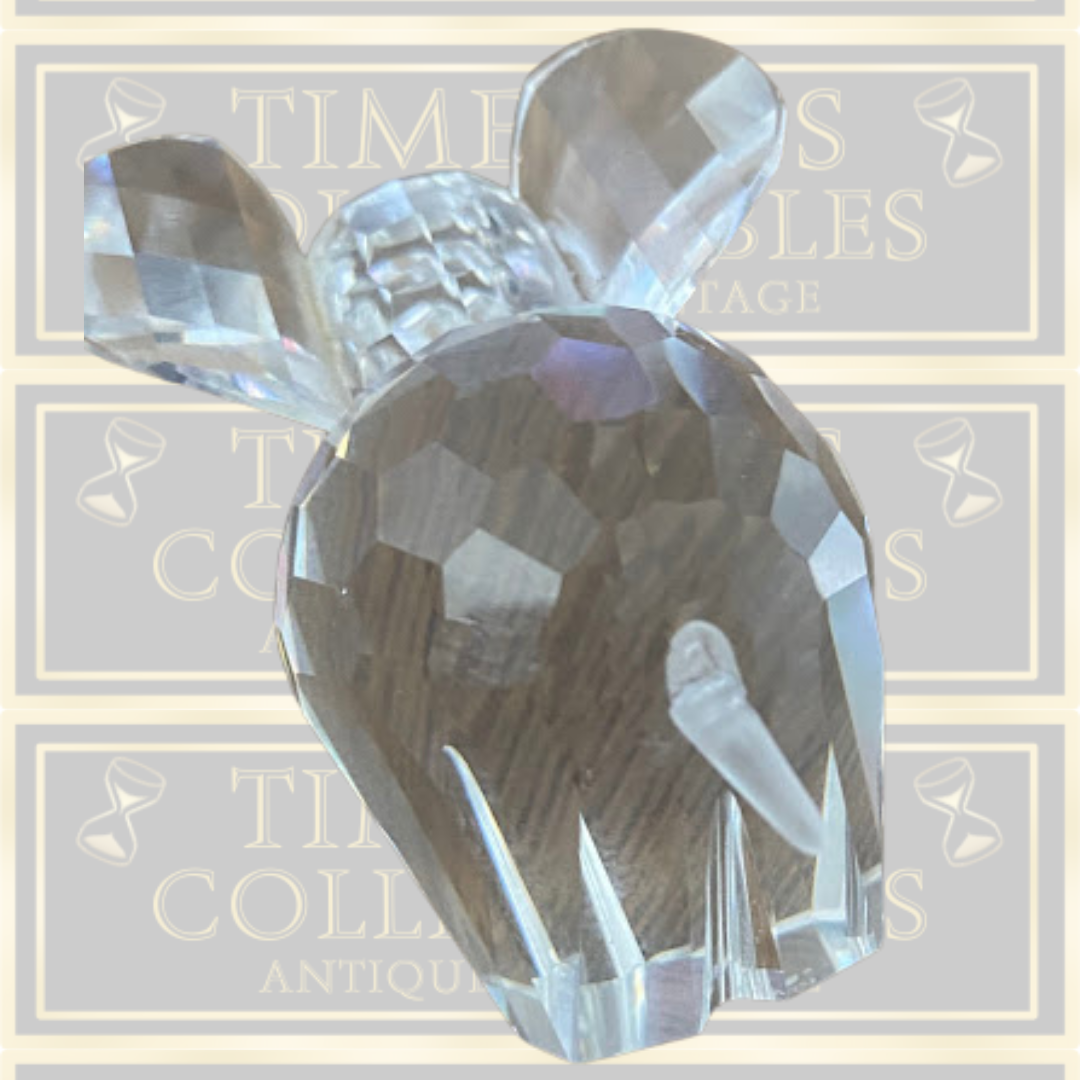 Vintage Swarovski Elephant Crystal Mini Elephant