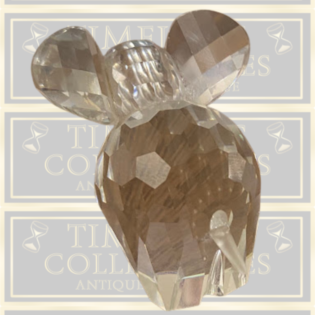 Vintage Swarovski Elephant Crystal Mini Elephant