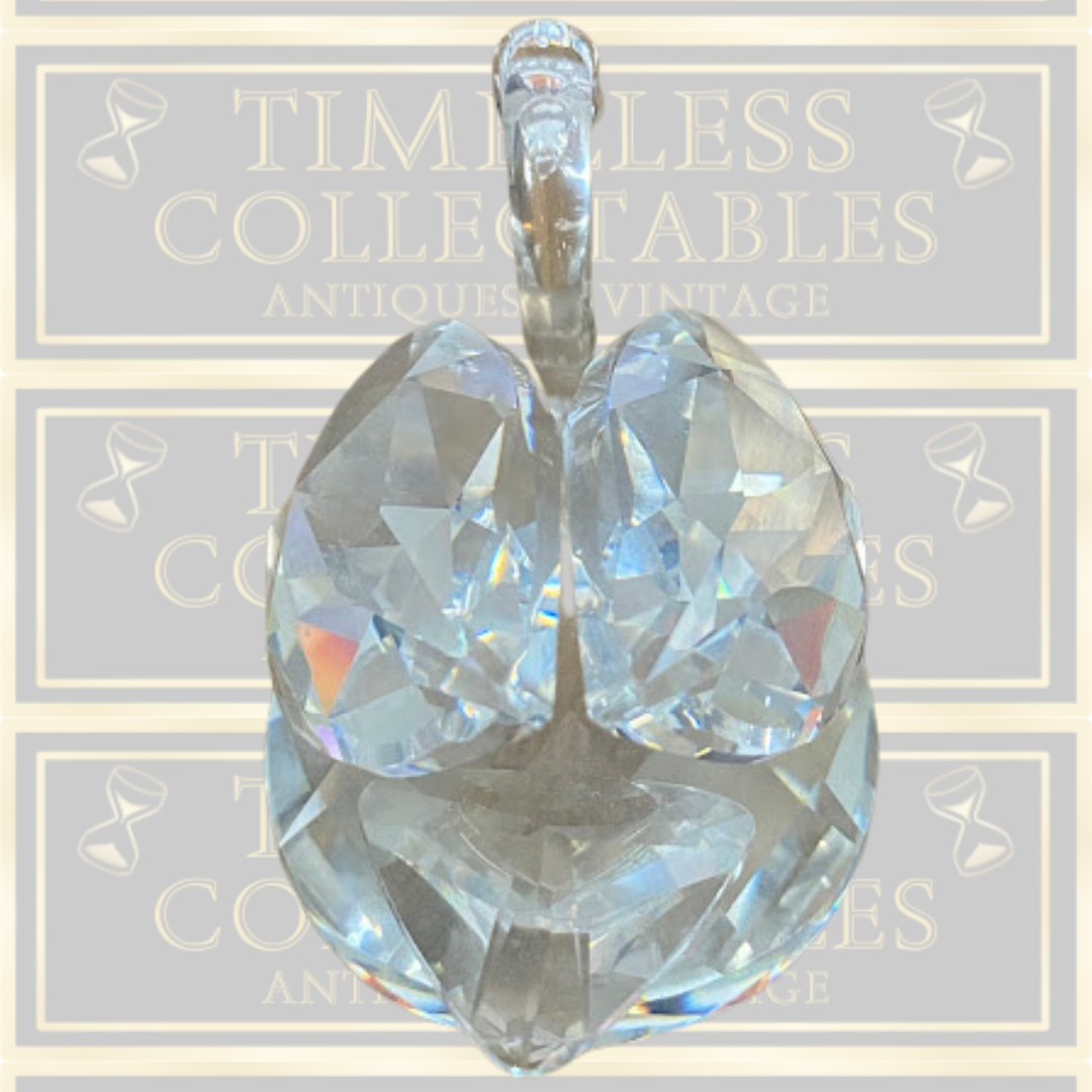 Vintage Swarovski Crystal Large Swan