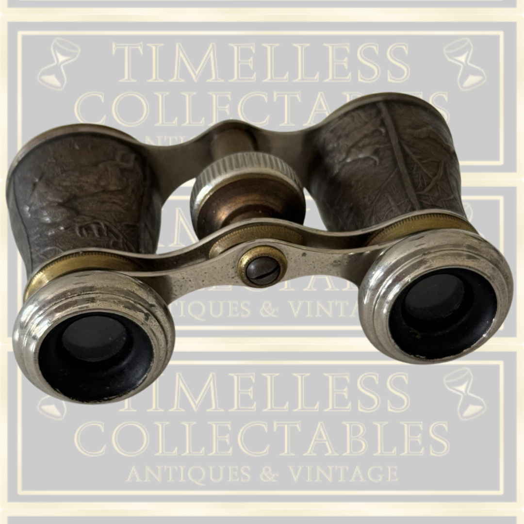Antique Vintage Opera Glasses Chevalier Paris Binoculars