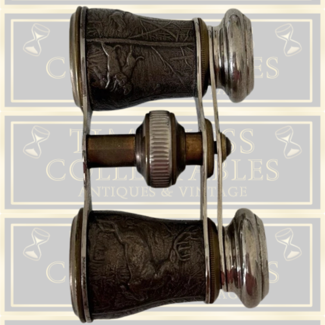 Antique Vintage Opera Glasses Chevalier Paris Binoculars