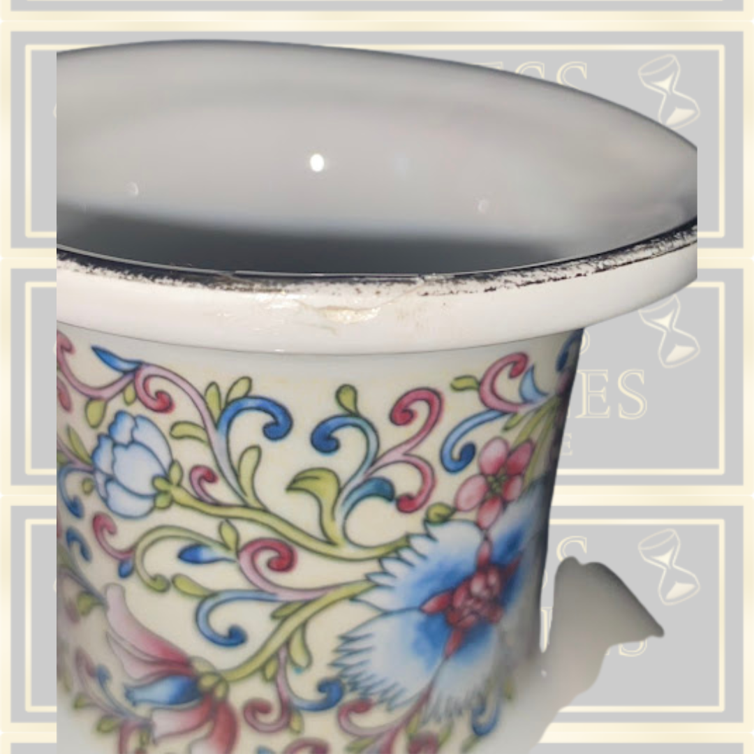 Vintage Chinese Oriental Porcelain Large Vase
