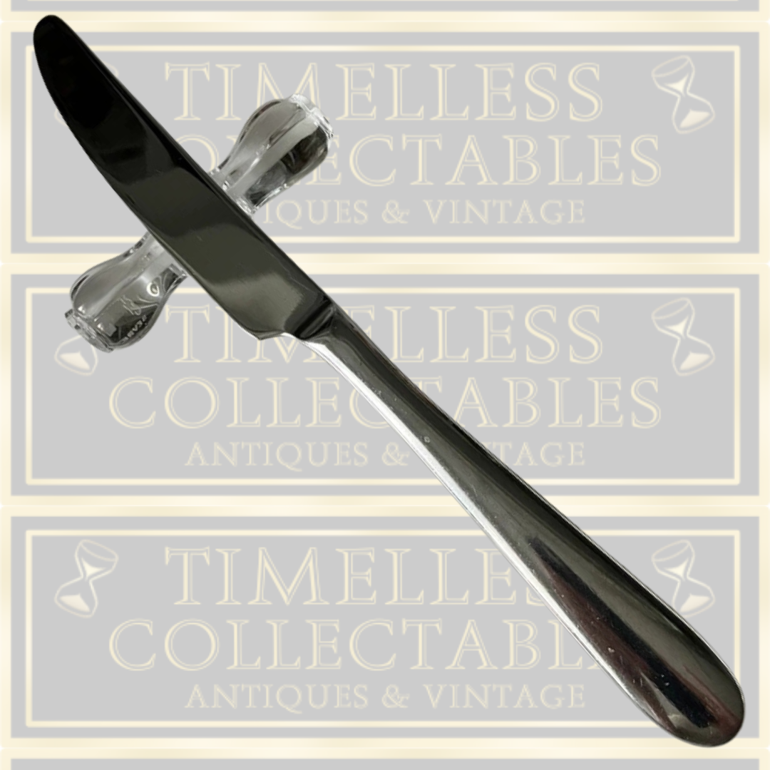 Vintage Sevres Pair Crystal Knife Rests