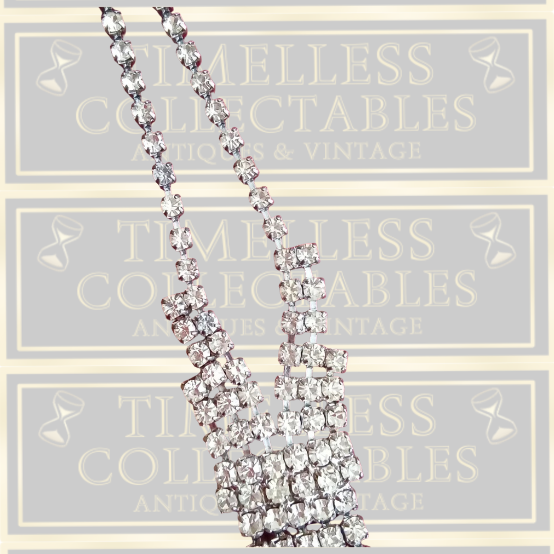 Vintage Art Deco Cocktail Choker Necklace