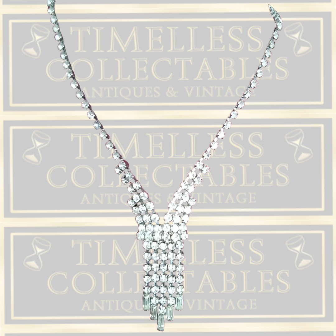 Vintage Art Deco Cocktail Choker Necklace