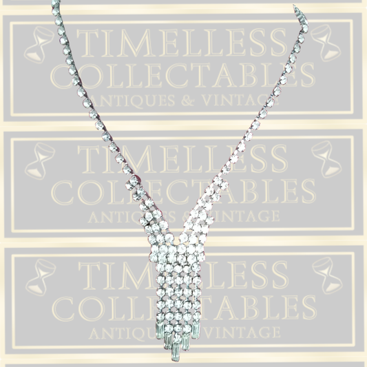 Vintage Art Deco Cocktail Choker Necklace