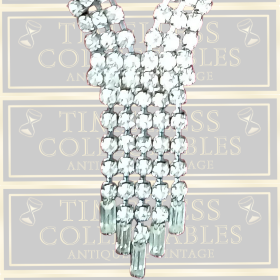 Vintage Art Deco Cocktail Choker Necklace