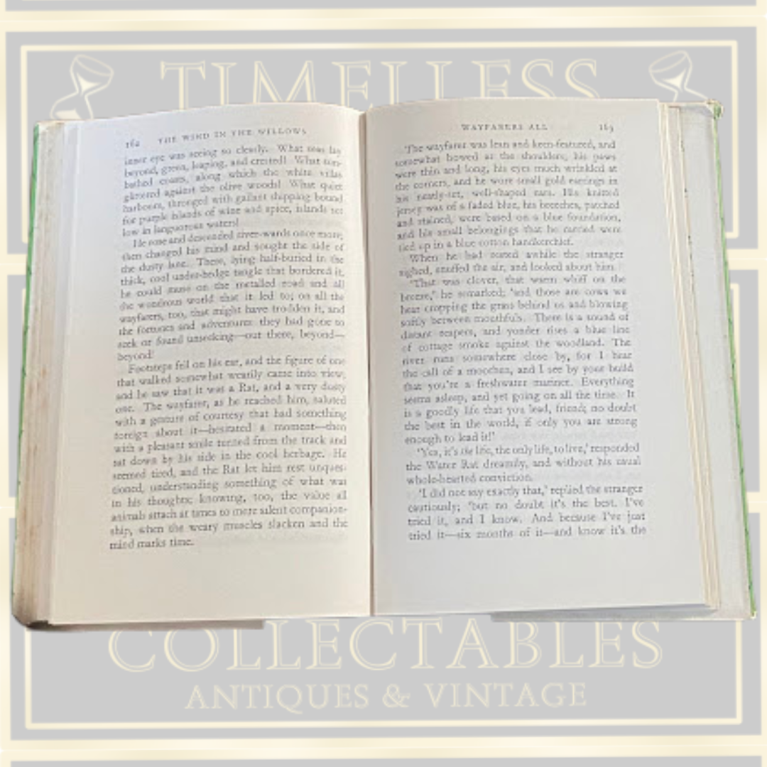 Vintage The Wind In The Willows Book