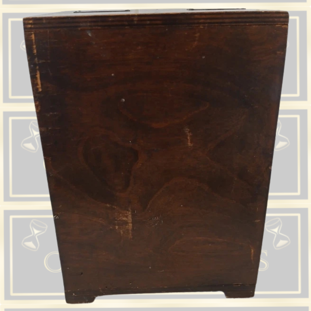 Antique Wooden Coin Operated Dispenser