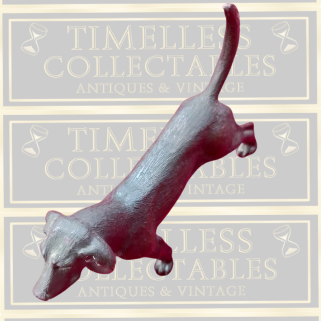 Antique Solid Bronze Pointer Gun Dog