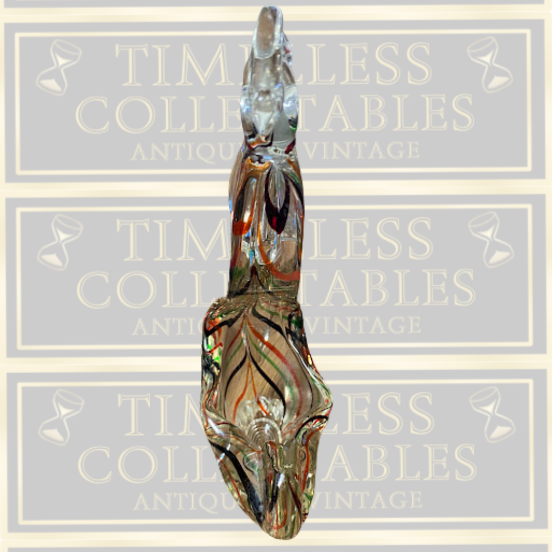 Vintage Murano Art Glass Swan Sculpture