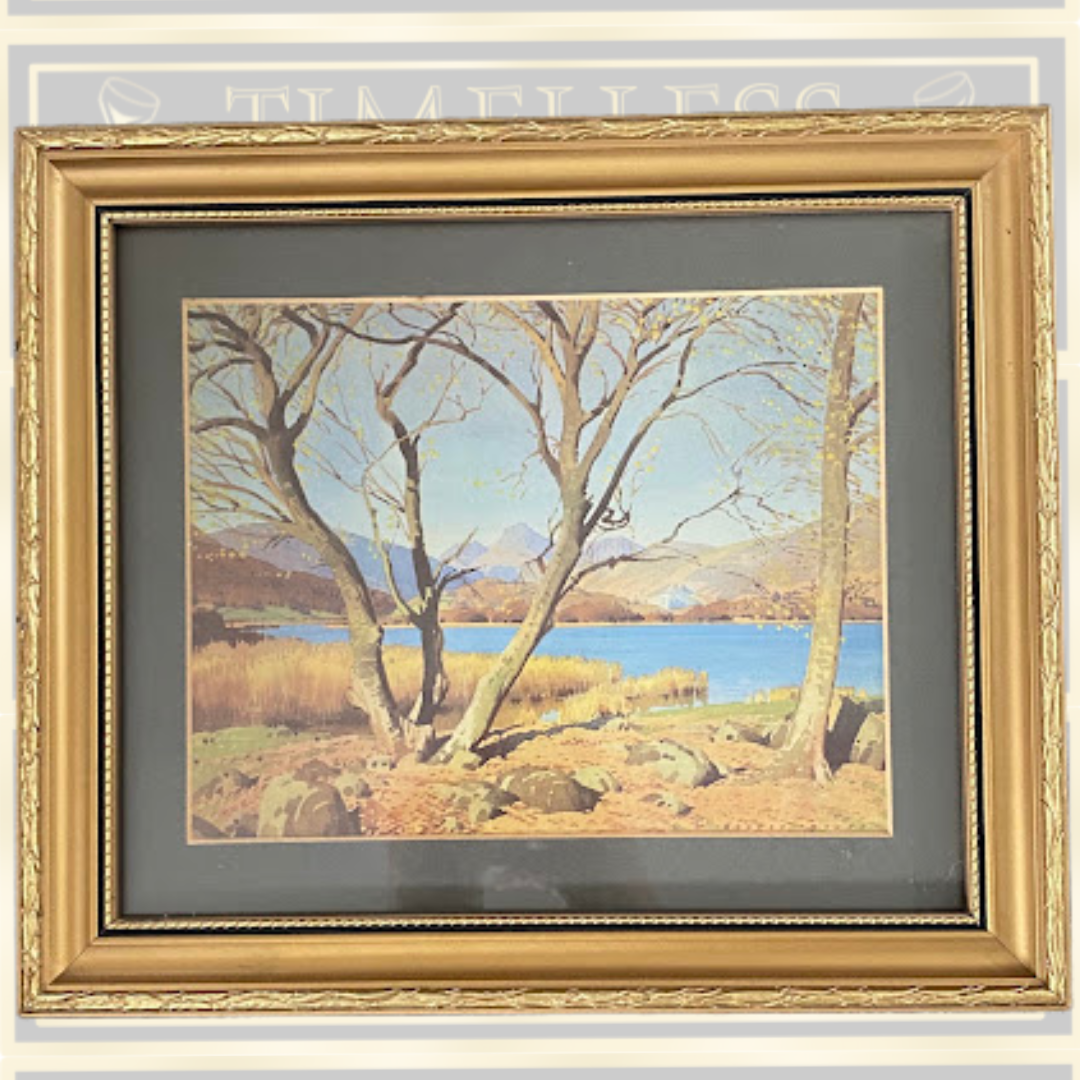 Framed Print Elterwater By British Landscape Artist William Heaton Cooper