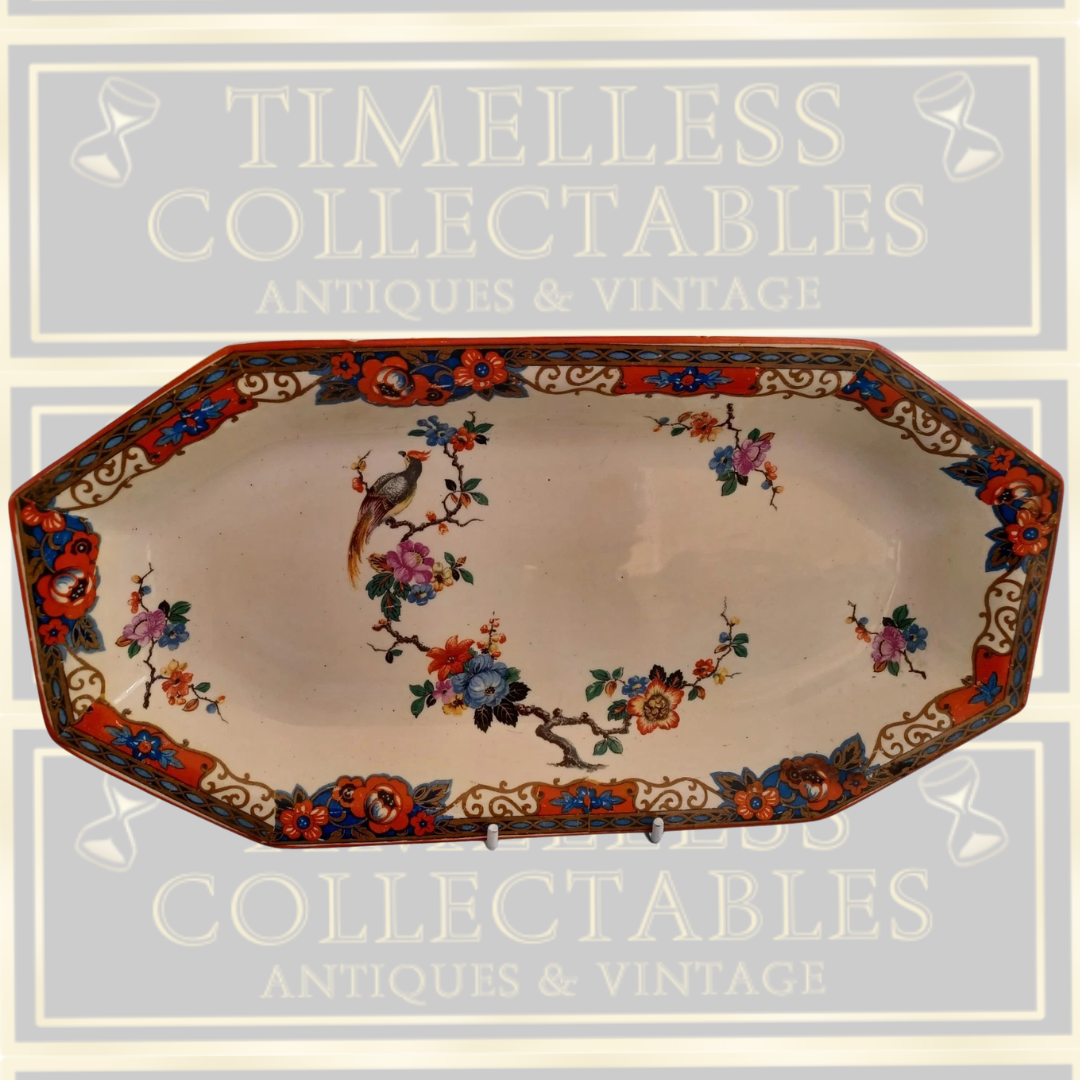 Antique Wilkinson Ltd Pottery/Royal Staffordshire Sandwich Plate