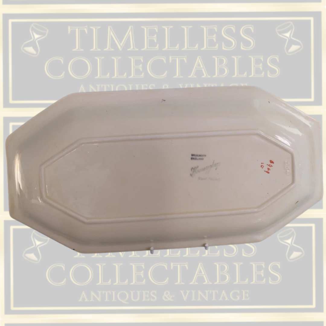 Antique Wilkinson Ltd Pottery/Royal Staffordshire Sandwich Plate