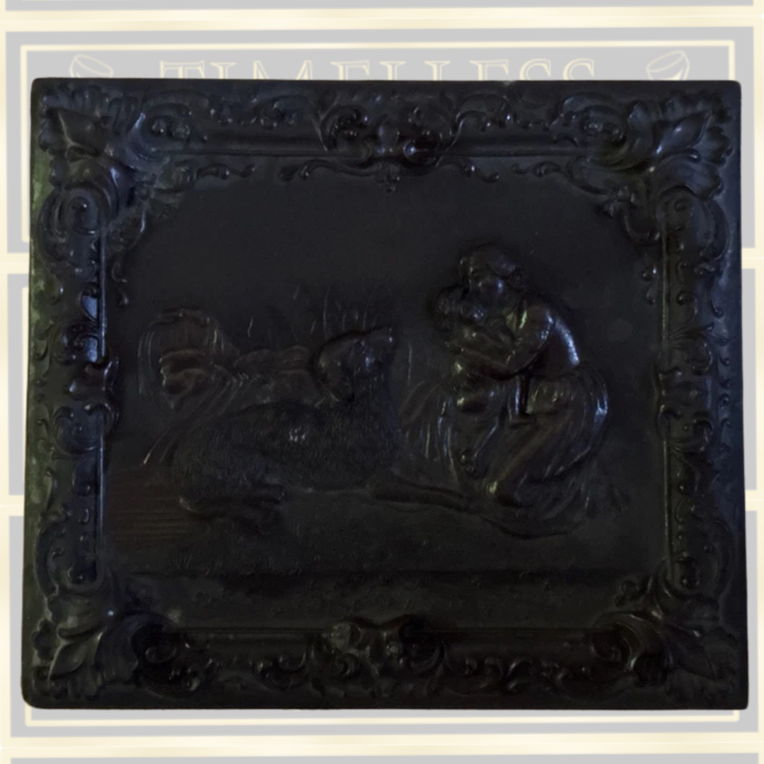 Antique Pair Daguerreotype Photo