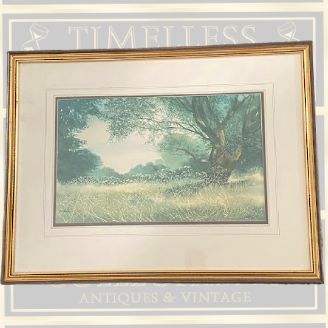 Vintage Country Landscape Morning Mist" by Peter H. Bolton