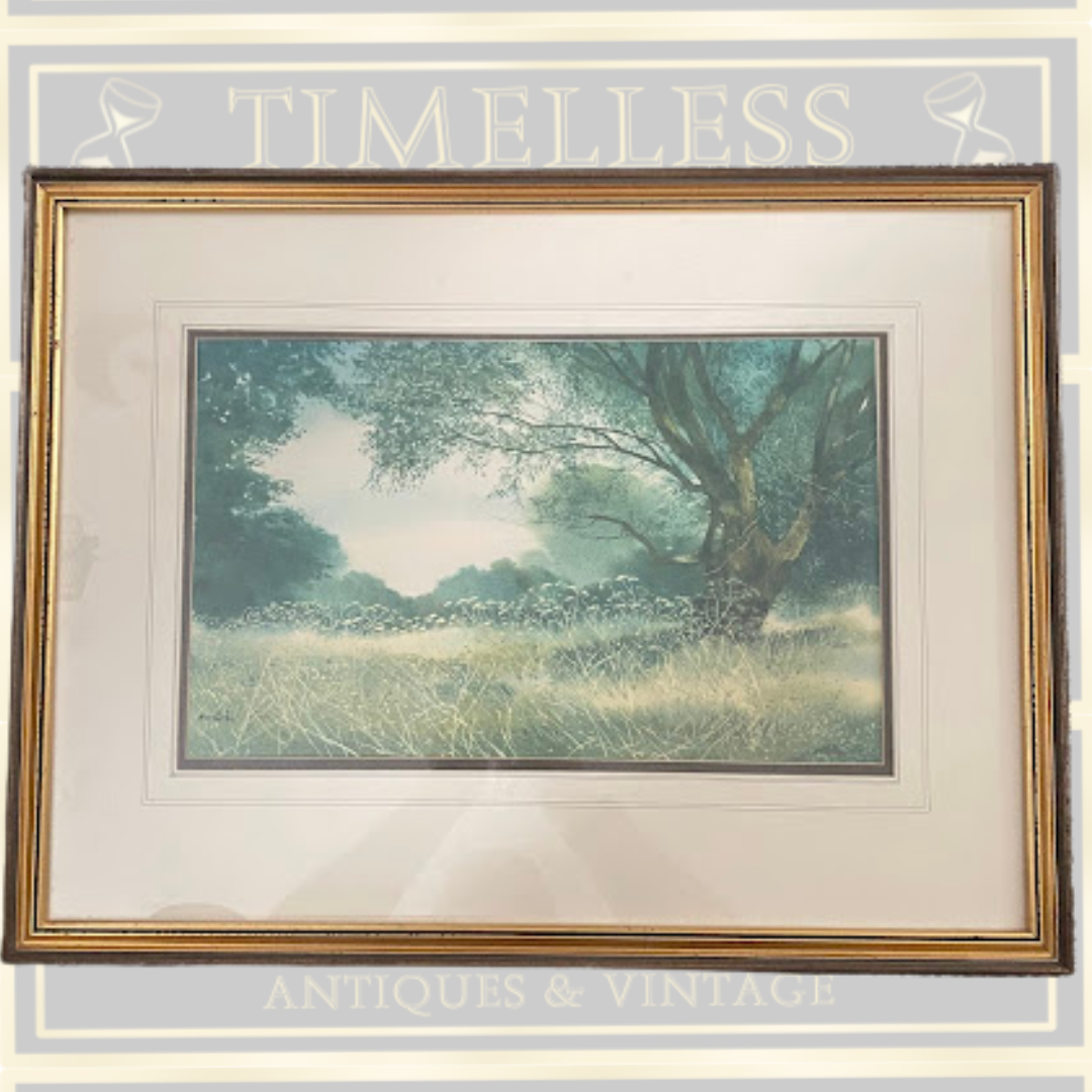 Vintage Country Landscape Morning Mist" by Peter H. Bolton