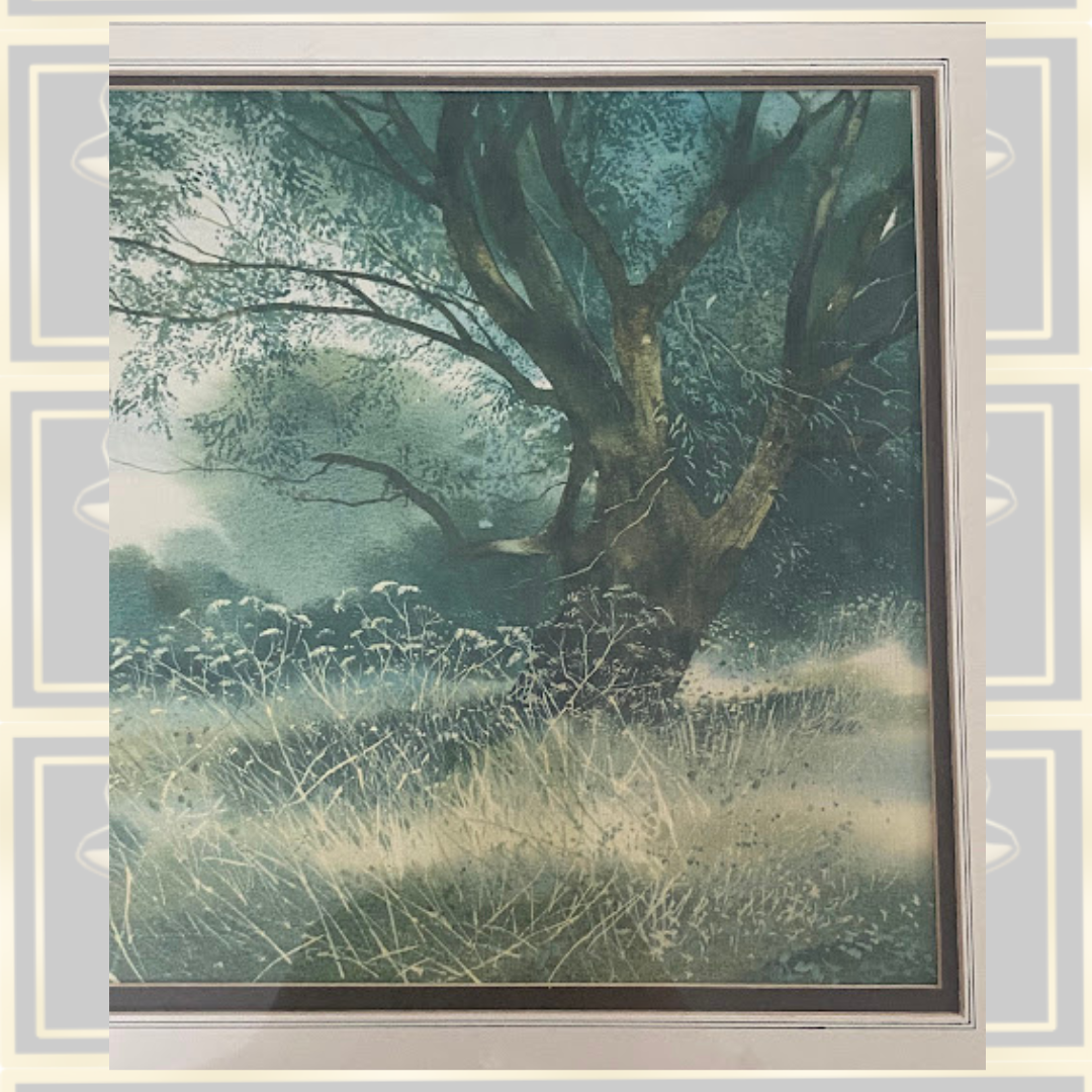 Vintage Country Landscape Morning Mist" by Peter H. Bolton