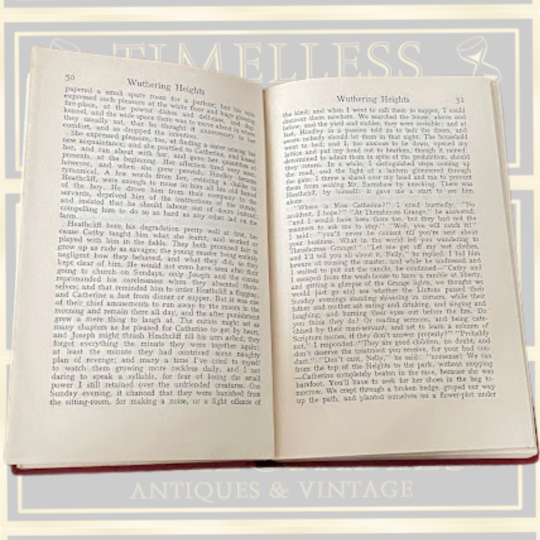 Vintage Edition Wuthering Heights by Emily Brontë