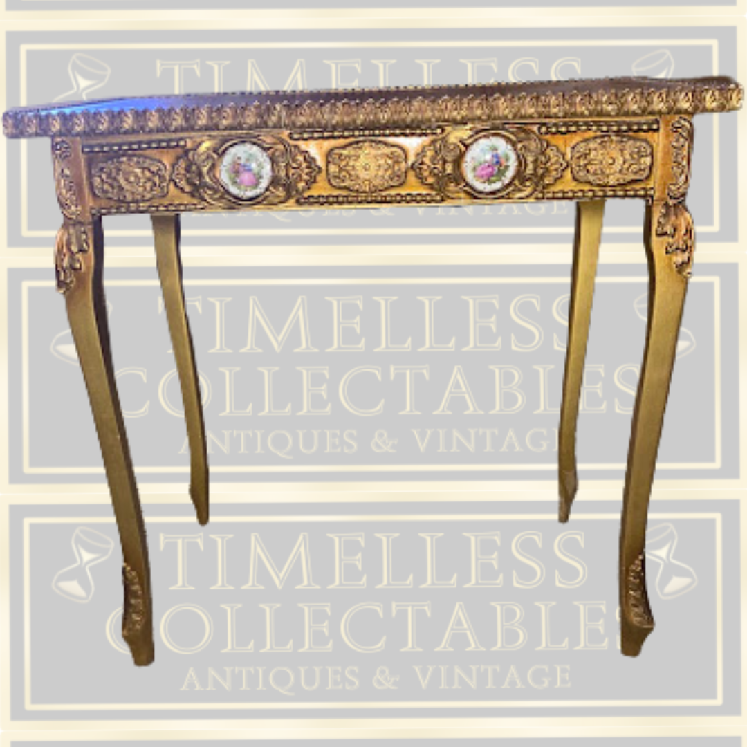 Antique-Style French Small Side Table