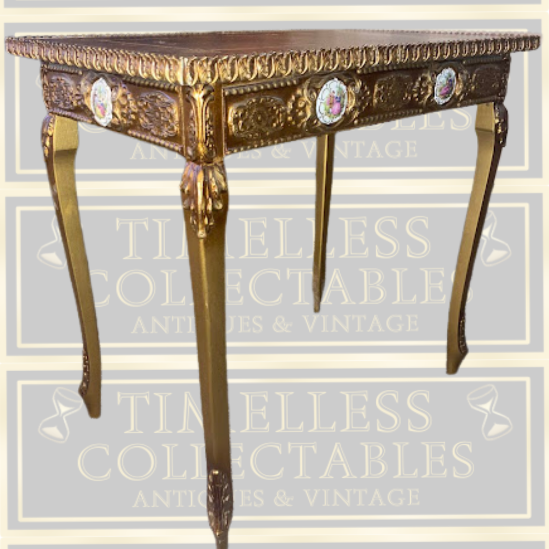 Antique-Style French Small Side Table