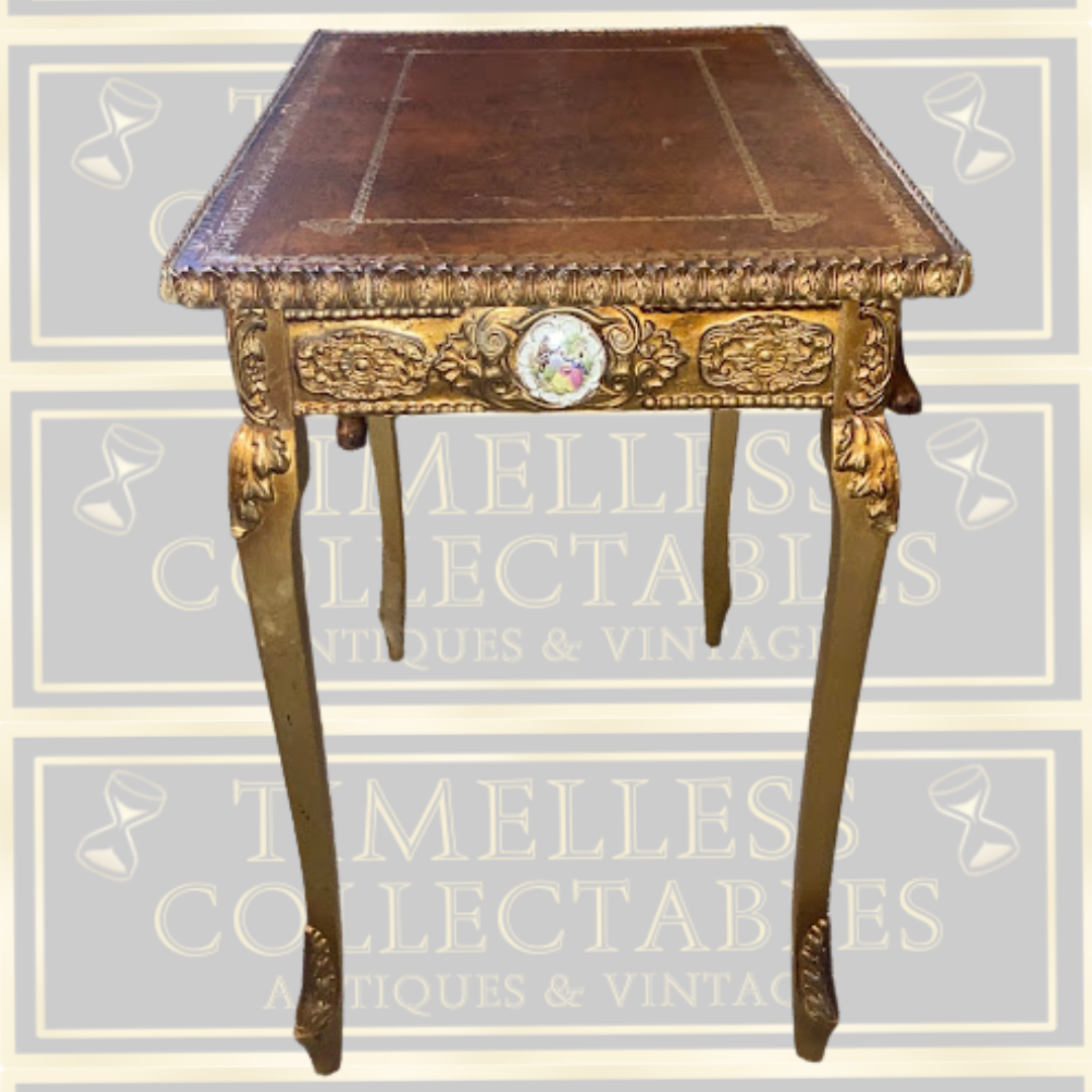 Antique-Style French Small Side Table