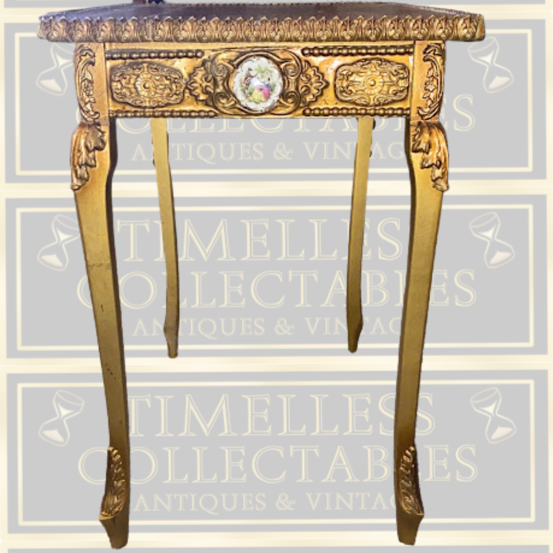 Antique-Style French Small Side Table